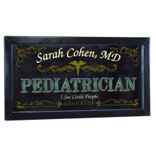 Pediatrician Personalized Bar Occupational Business Mirror Sign Pub Office Dr   263870356746